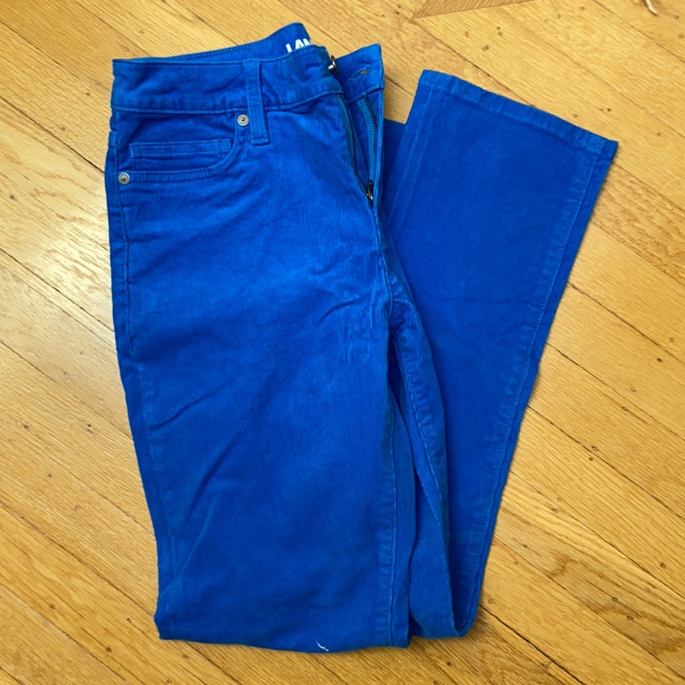 Lands End Midrise Straight Leg Corduroys